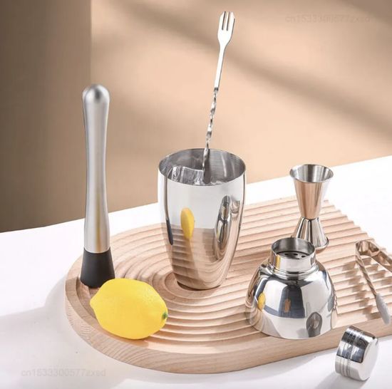 Набор для бармена Circle Joy Cocktail Shaker Bar Set (CJ-CSB01)