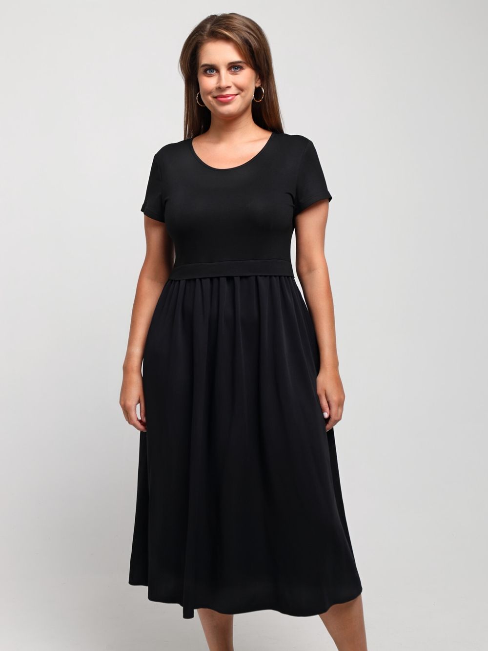 Платье Женственность Виотекс ЧЁРНЫЙ