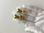 Клипсы с подвесками Moschino