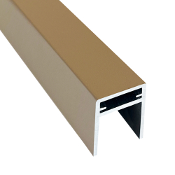 Алюминиевый П-профиль EasyDecking 35x25x3000 Дуб