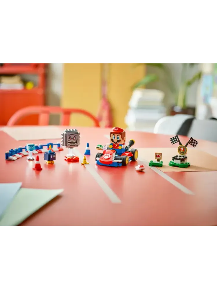 Конструктор Super Mario 72043 Mario Kart интерактивный