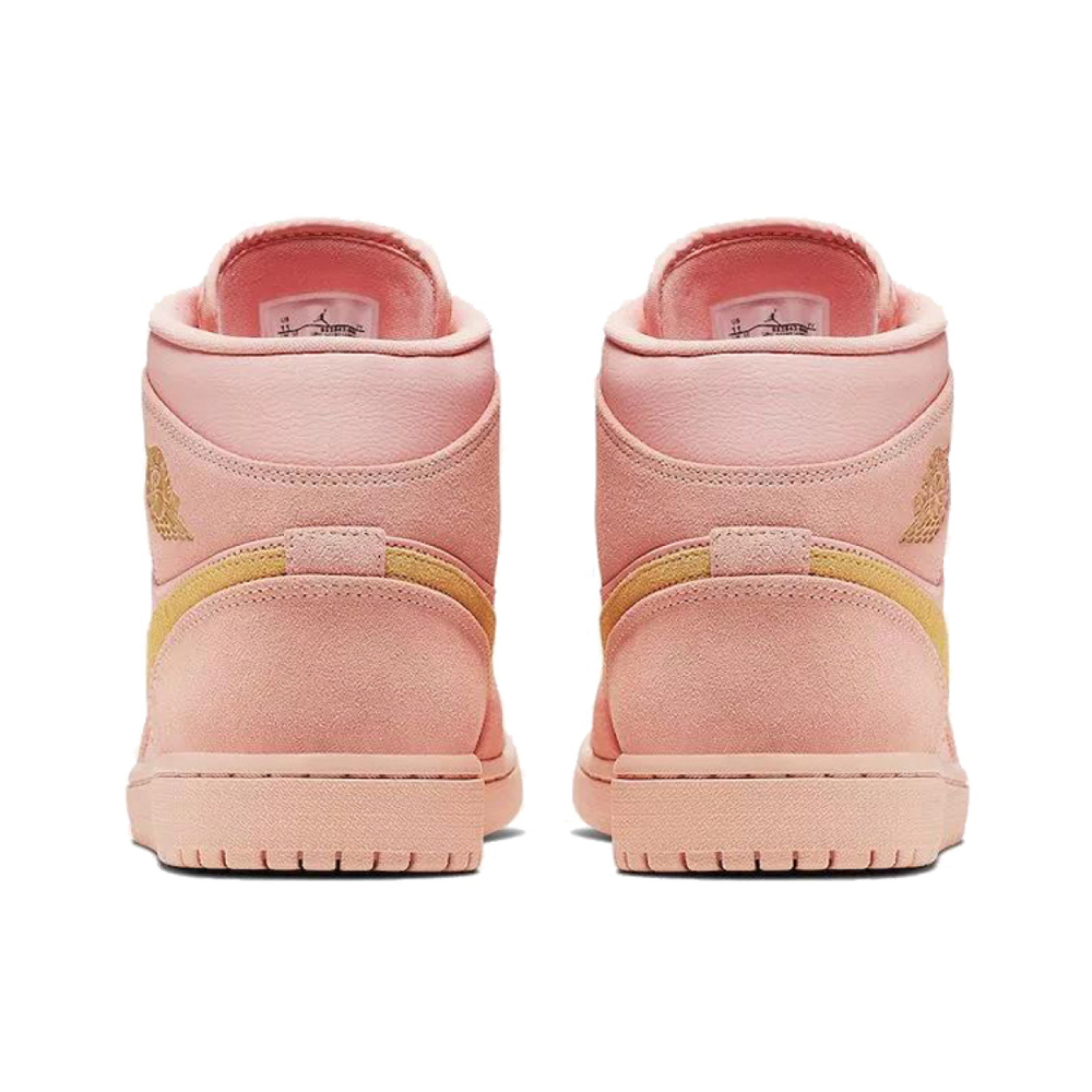 Кроссовки Air Jordan 1 Mid Coral Gold