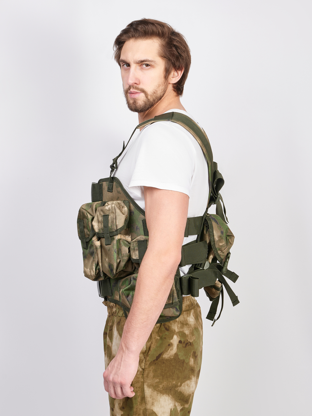 Разгрузочный жилет Prival Черепашка, кмф К-2