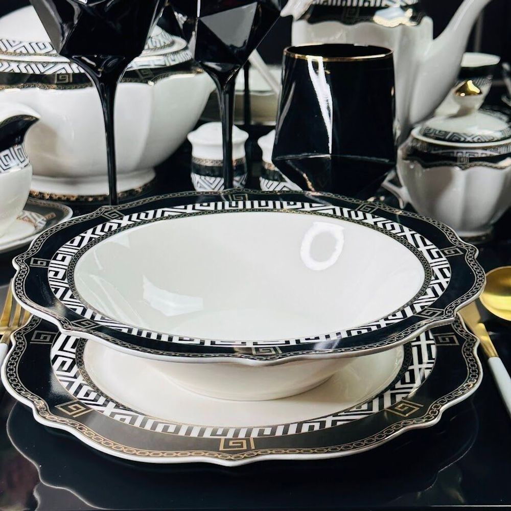 Lenardi 205-473 Салатник 23см ИЗОЛЬДА в под.уп.(х18)Фарфор