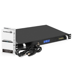 Источник бесперебойного питания Exegate EX297834RUS ИБП 1U ServerRM UNL-1000.LCD.AVR.6C13.RJ.USB.1U &lt;1000VA/600W, LCD, AVR, 6*C13, RJ, USB, 1U, установка в стойку, Black&gt;