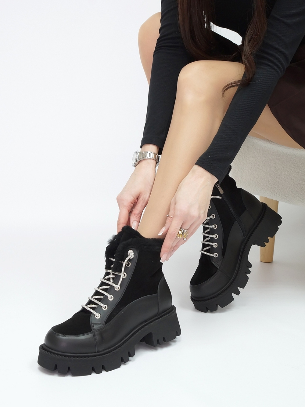 Ботинки женские зимние