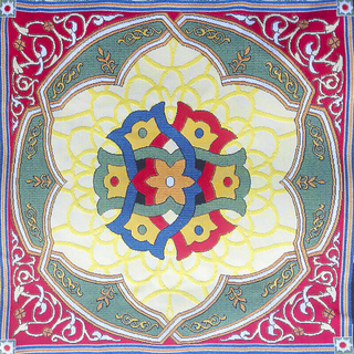 Ткань купон Аиша, 48x48 см