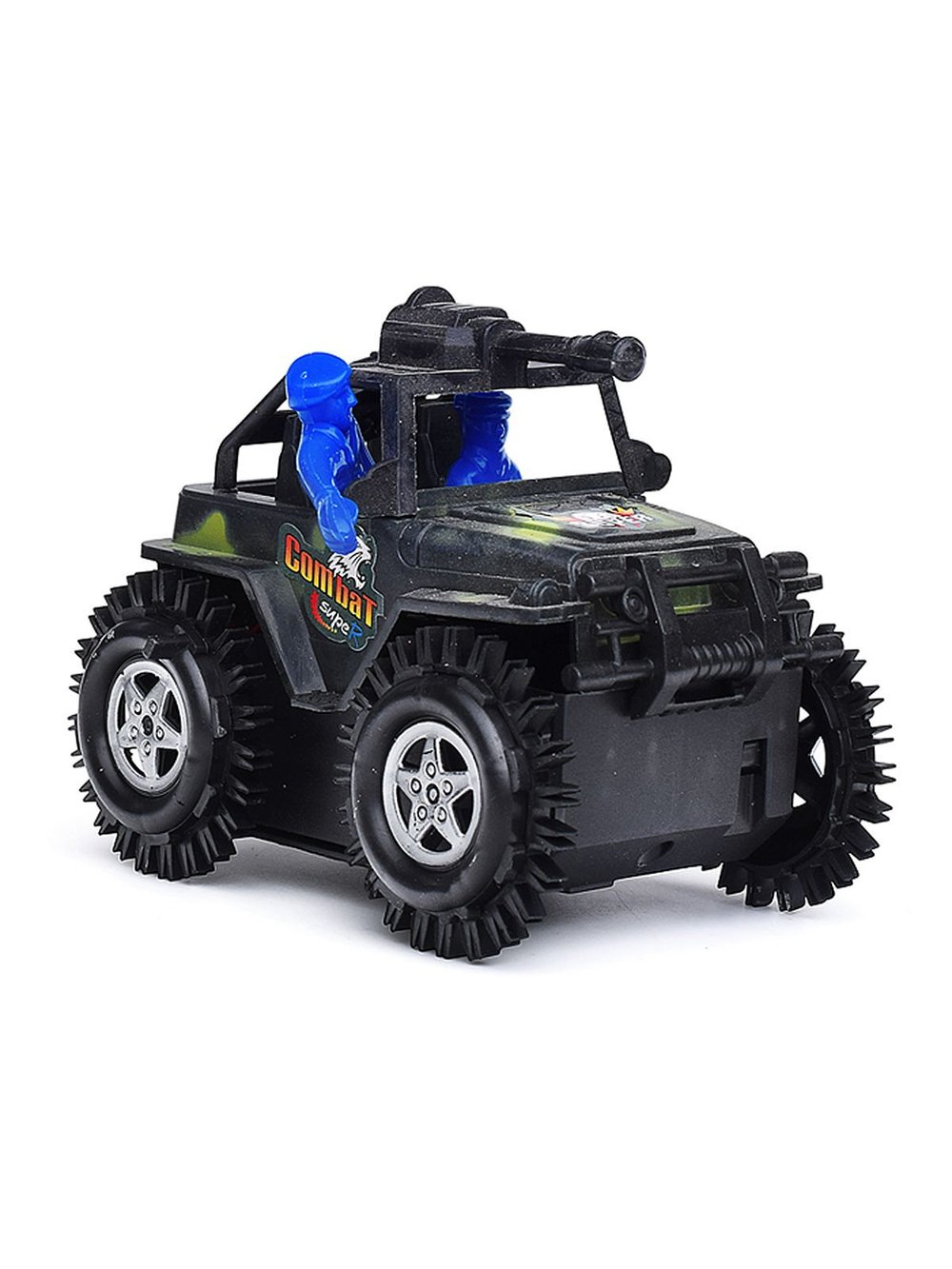 Машинка перевертыш Танкист цвет чёрный (V-145)