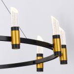 Люстра MD18001040-21A gold/black