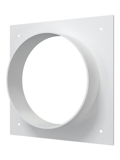 Фланец Ф D125 160х160 пластик ERA