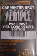 Carpenter Brut / Leather Temple (Coloured Vinyl)(LP)