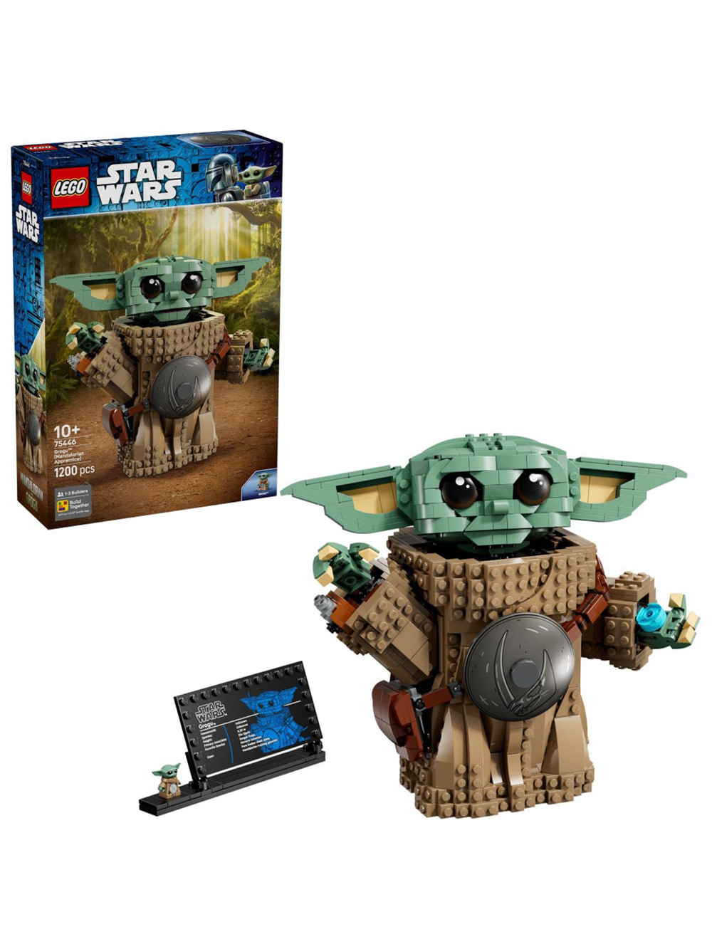 Конструктор Лего звездные войны Грогу 75446 | LEGO Star Wars Grogu (Mandalorian) коллекционная фигурка 1200 деталей 10+