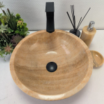 Раковина из оникса Bowl Yellow TinLip BO-62918 40*40*15 140