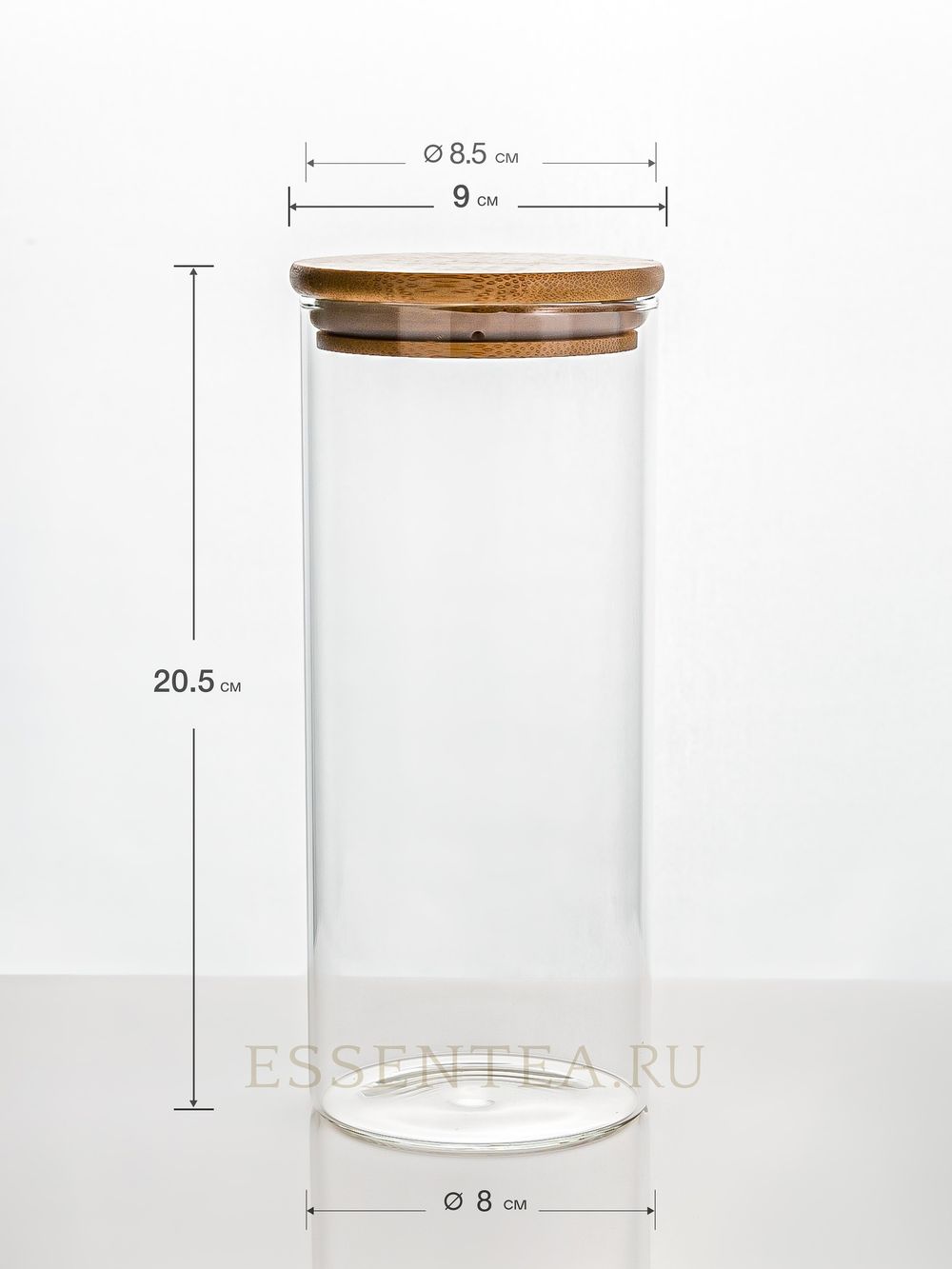 стеклянная банка 1000 мл размер