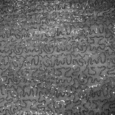 Фатин пайетки, 85 гр/м2, 150 см, чёрный