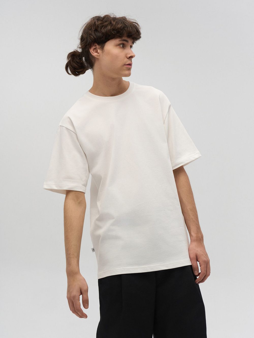 Футболка FOS Плотная Мужская тофу