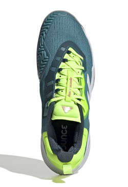 Мужские кроссовки теннисные Adidas Barricade Clay M - arctic night/cloud white/wonder clay