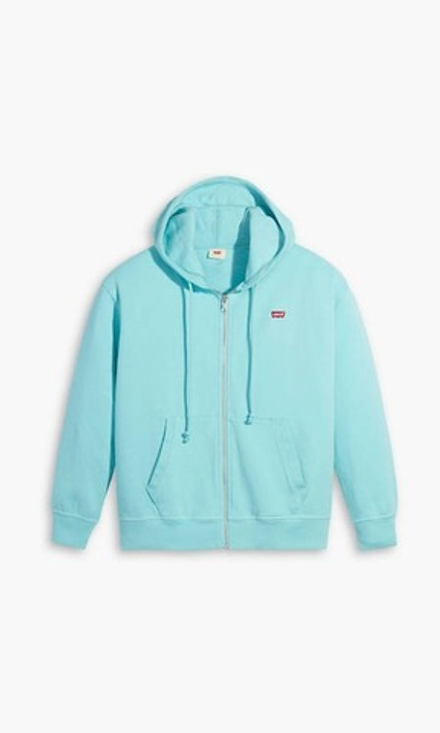 Толстовка женская LEVI'S STANDARD ZIP HOODIE ANGEL BLUE