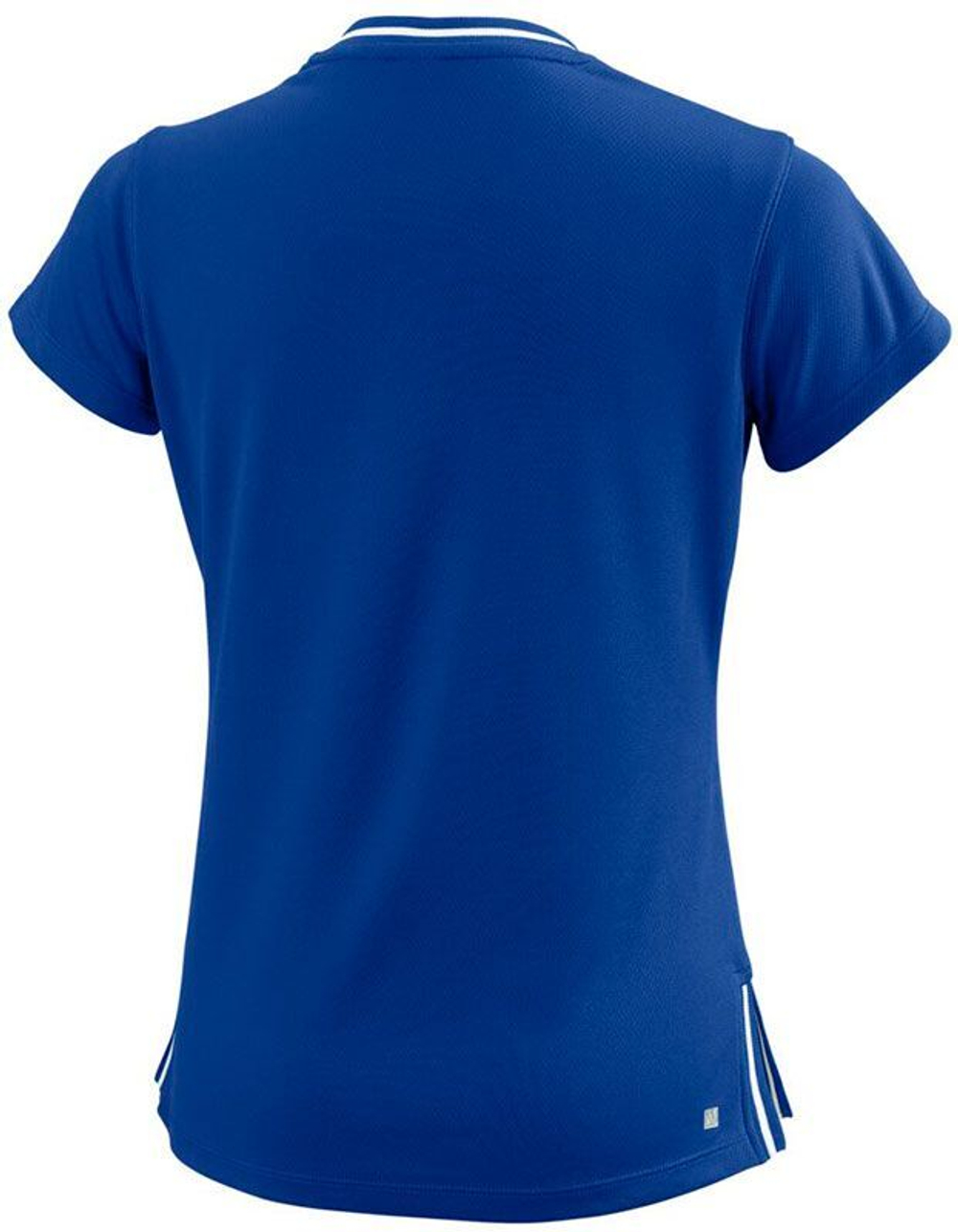 Футболка для девочки теннисная Wilson Team II V-Neck G - team royal