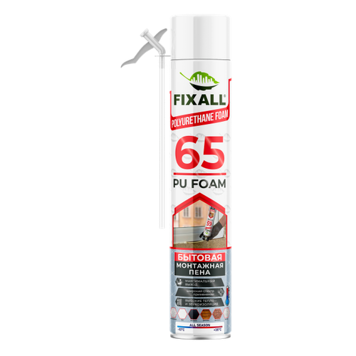 Пена Монтажная Бытовая FIXALL 65 750мл