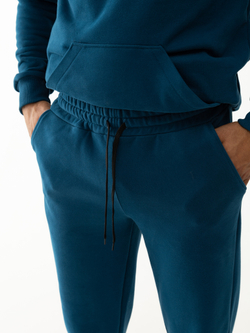 Костюм мужской спортивный (без начеса). Петроль