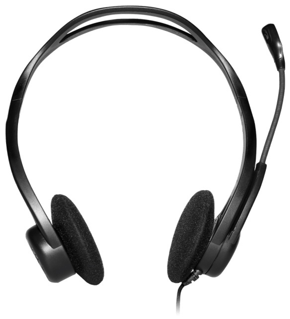 Наушники Logitech PC Headset 960 USB черный