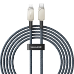USB-C - Lightning Кабель Baseus Unbreakable Charging+Data 20W 2m - Stellar White