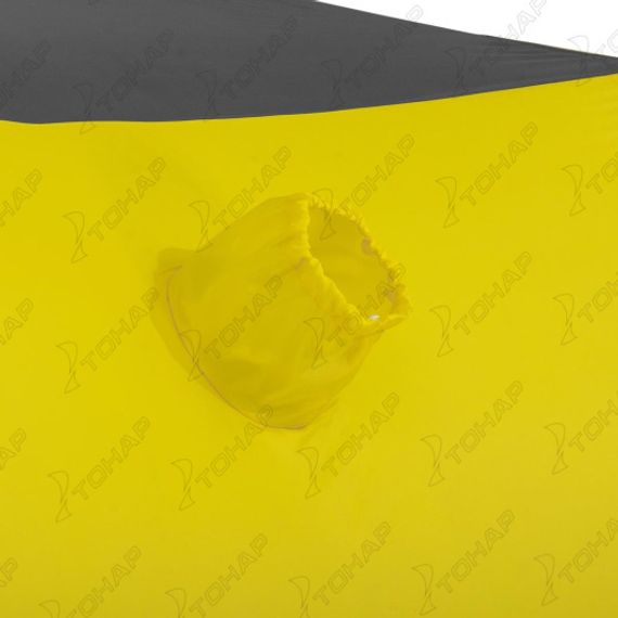 Палатка зимняя утепл. ЮРТА Premium желтый/серый (HS-WSCI-P-YG) Helios