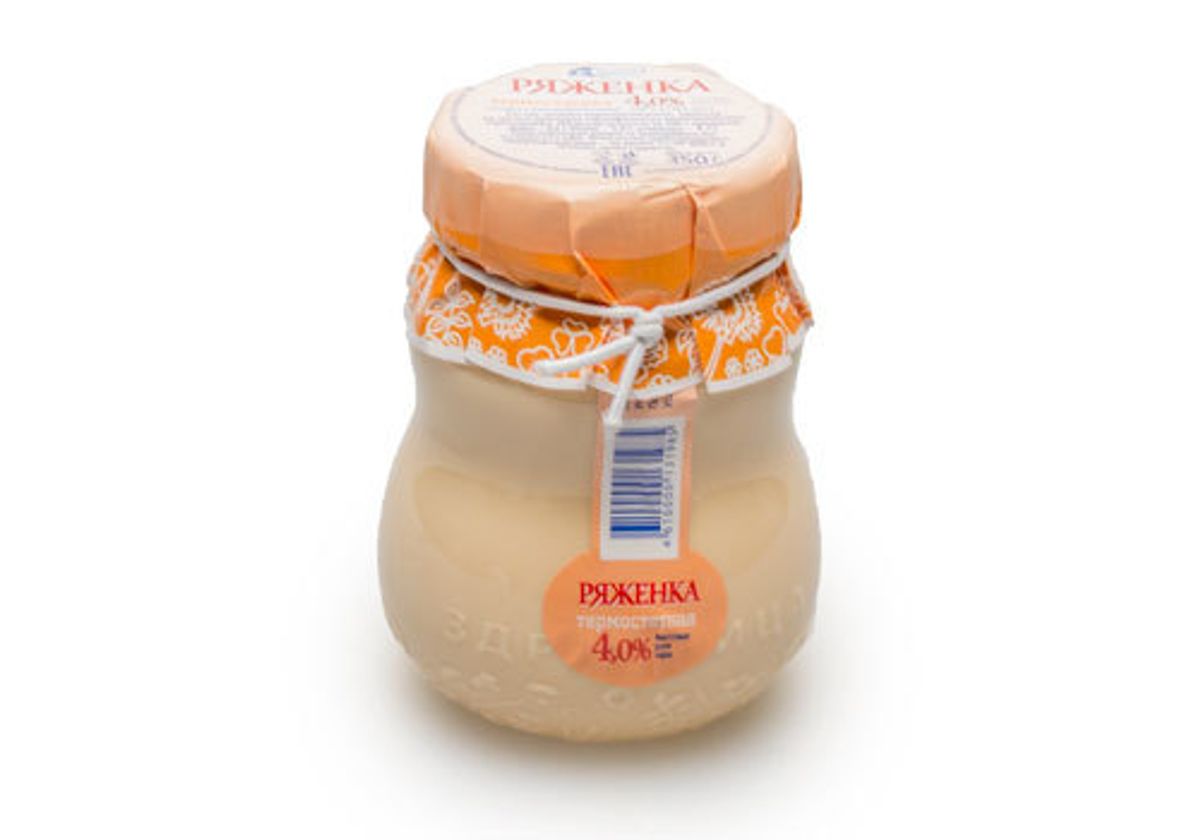Ряженка 4% термостатная "Ферма №1", 350г