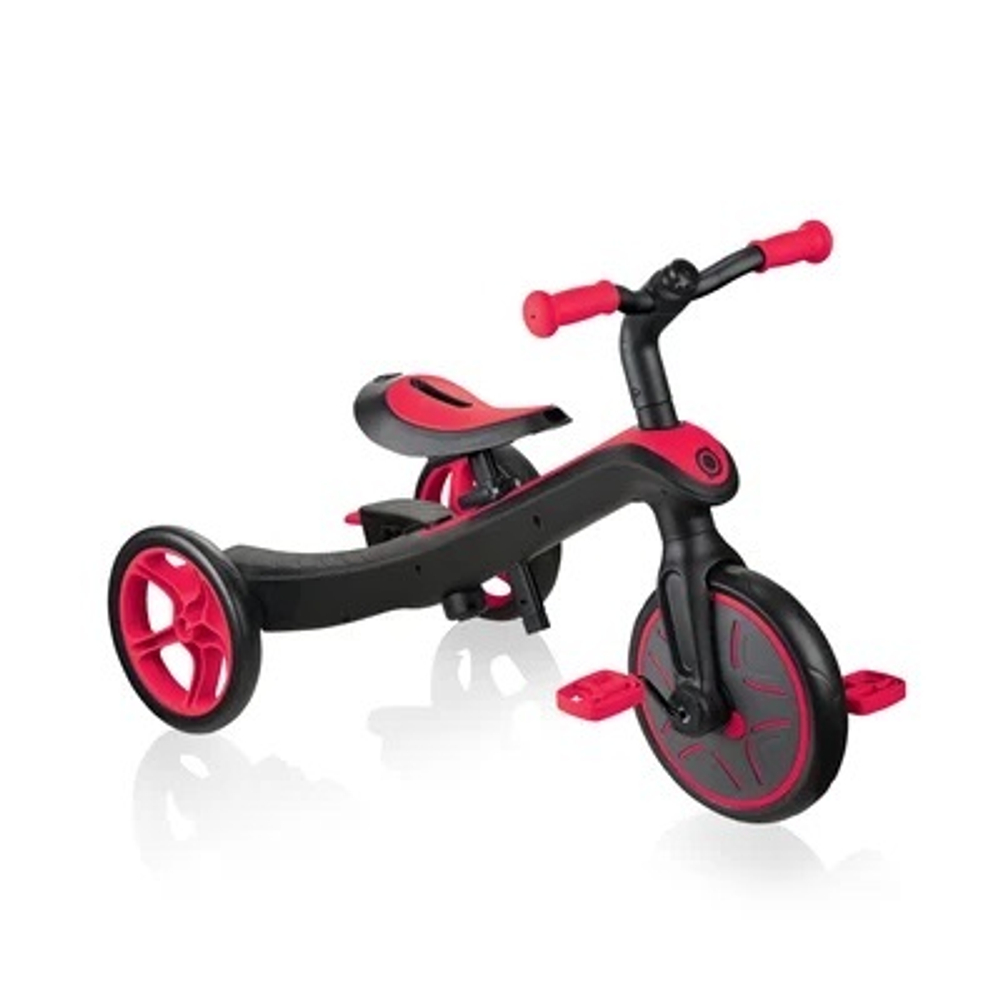 Велосипед-беговел Globber Trike Explorer 3 в 1, Красный
