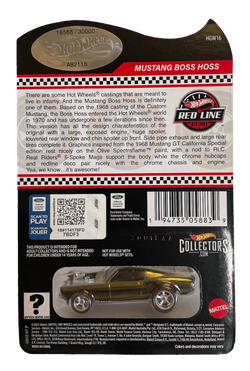 Hot Wheels RLC Ford Mustang Boss Hoss (2022)