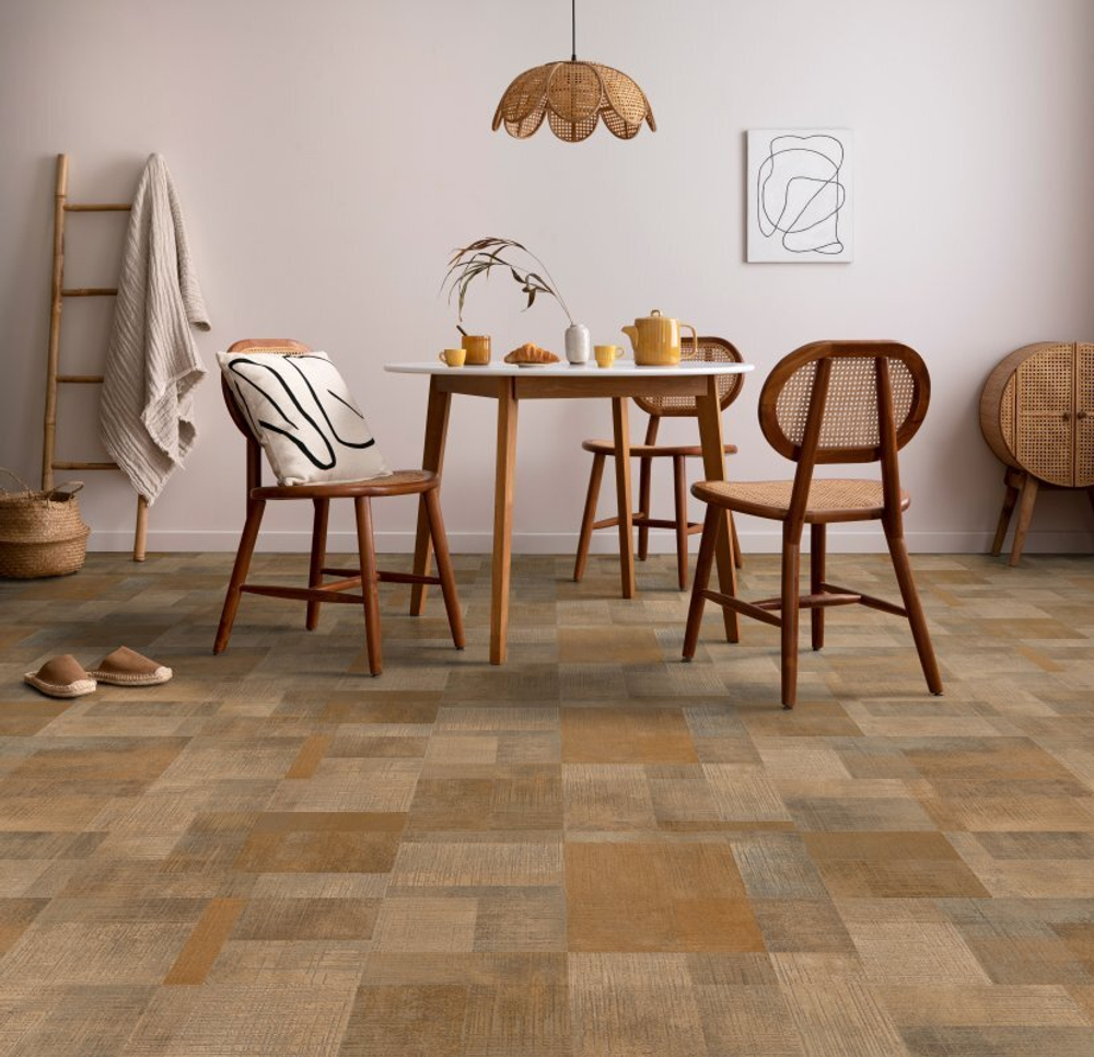 Линолеум бытовой Ideal Magnit Fogo-3_647D, 2х40м (рулон)