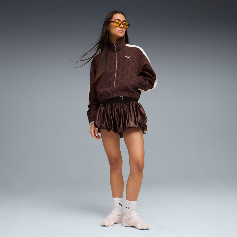 Ветровка женская PUMA T7 Jacquarded Woven Relaxed Track Jacket