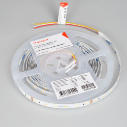 Светодиодная лента RT-A120-10mm 24V White-MIX (9.6 W/m, IP20, 3528, 5m) (Arlight, Изменяемая ЦТ) 025211(2)