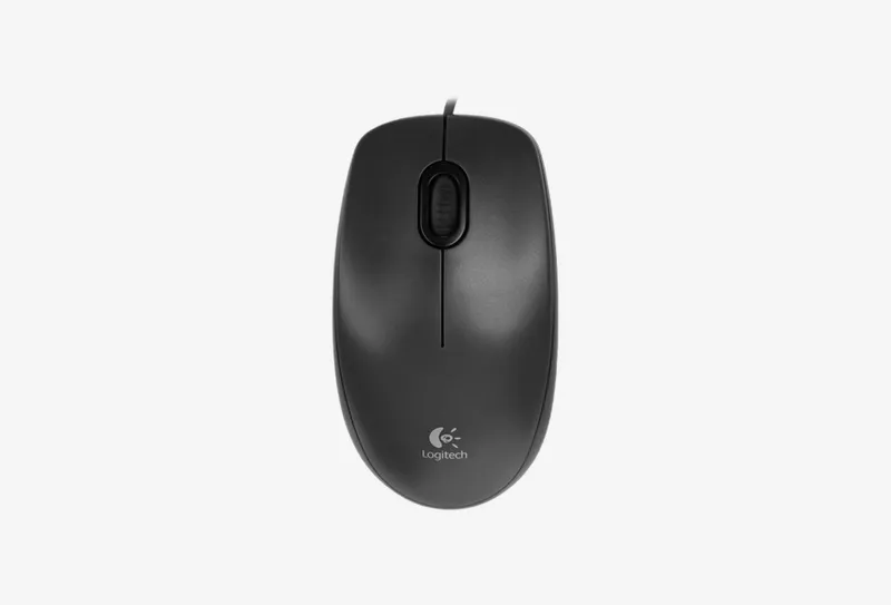 Мышь проводная Logitech M90 [910-001794/910-001793] черный