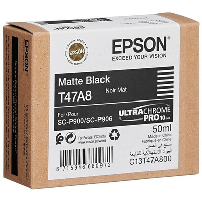 Картридж EPSON T47A (C13T47A80N) для SC-P900 черный матовый