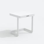 Шезлонг Ideal Patio ЛЕТТО антрацит - белый каркас