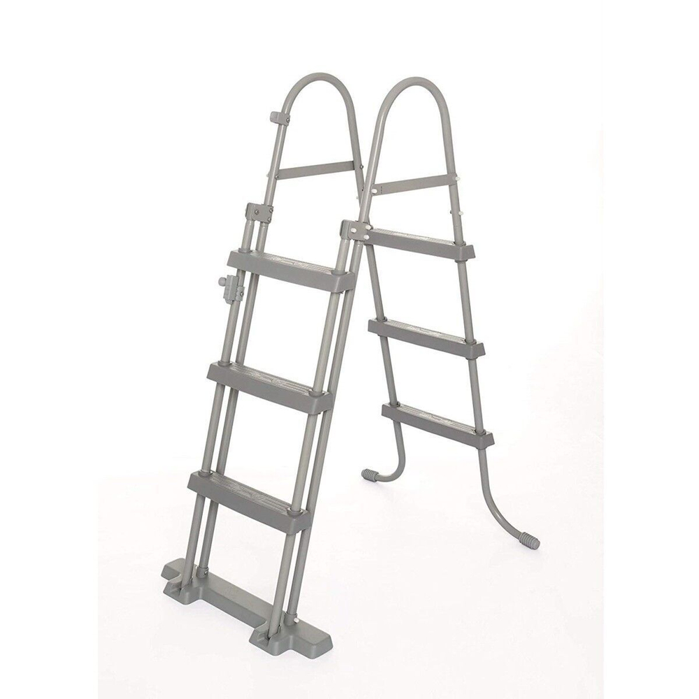 Каркасный бассейн Bestway Steel Wood Style 5611R (610х366х122 см) с картриджным фильтром, лестницей и тентом