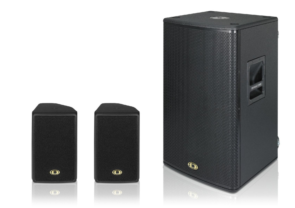 Dynacord D-Lite activeone активный комплект акустических систем, 2 x Dynacord D 8A, 1 x Dynacord PowerSub 212