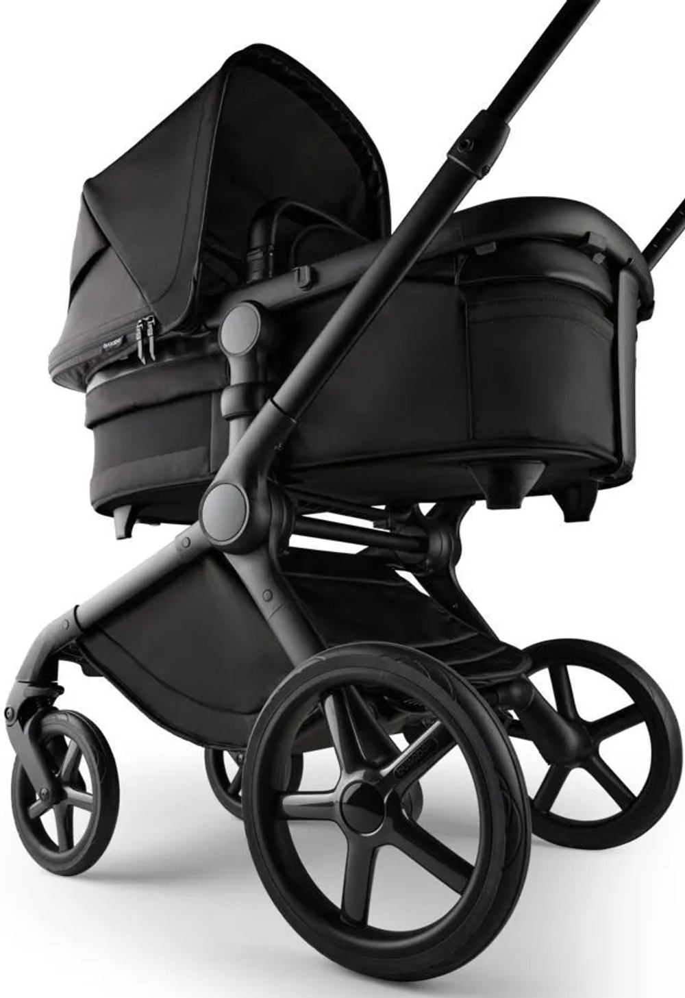 Коляска Bugaboo Fox 5 Complete Noir Limited Edition 2 в 1 Black Moonlight