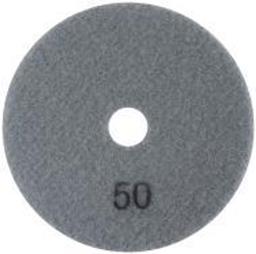 39851 Алмазный гибкий шлифовальный круг 100 мм, Р 50, АГШК (липучка), сухое шлифование FIT
