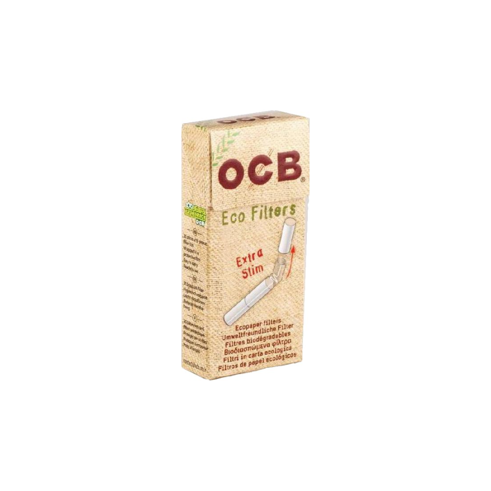 !Фильтры для сигарет "OCB" 5.7мм Extra Slim Organic Sticks 120шт. (Испания)