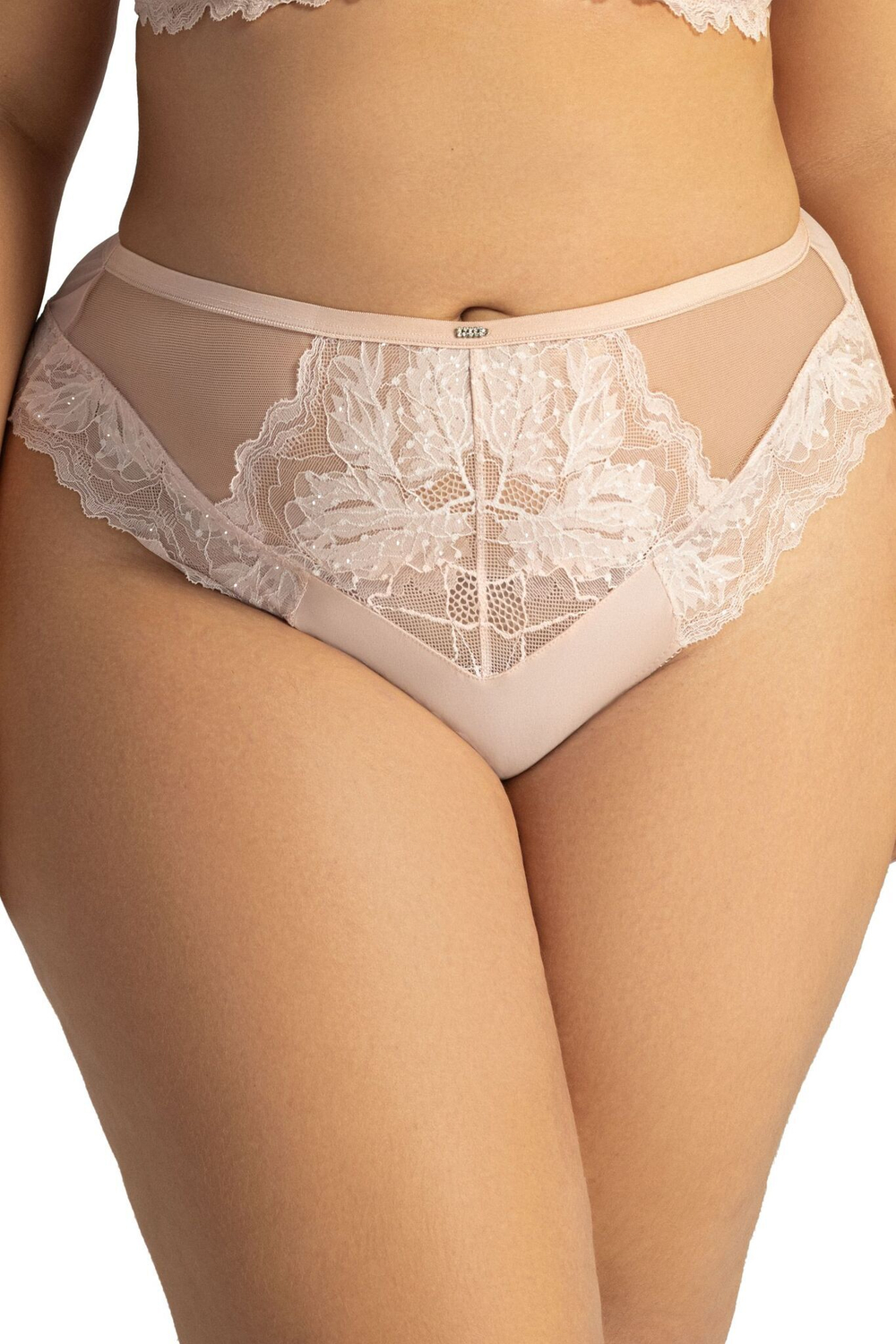 Трусики-слипы со средней линией талии Fiesta (Размер: M) (Цвет: пудровый)