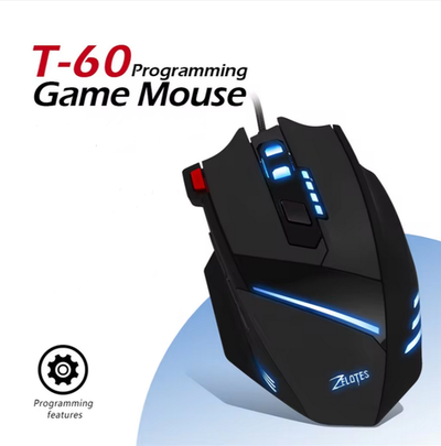 Мышь игровая проводная Zelotes T-60