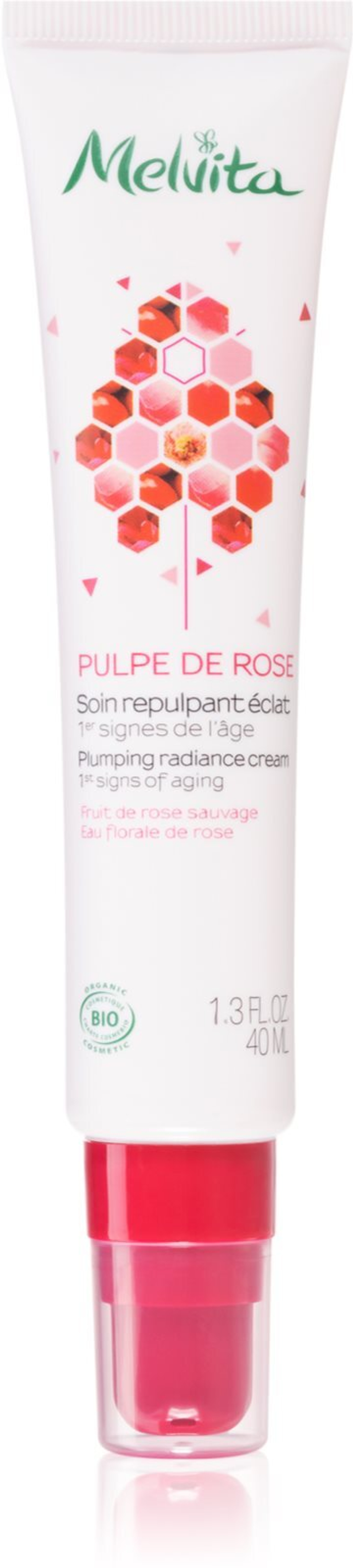 Melvita Pulpe de Rose - увлажняющий и осветляющий крем для лица /   40  ml  / GTIN 3284410040185