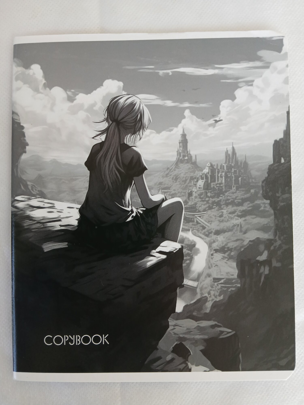 Тетради 48 листа А5+.  "Неведомые Дали", общая, клетка. Формат А5+ (163*203 мм). Арт.120024. С полями. Комплект 5 шт.