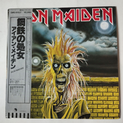 Винтажная виниловая пластинка LP Iron Maiden (Japan 1980) (Obi Copy) EMS-81327