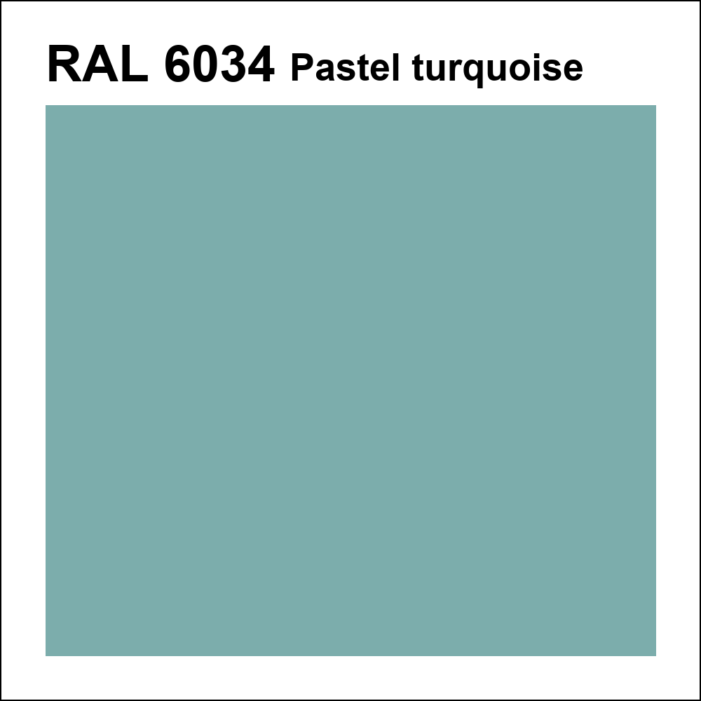 RAL 6034 за кг
