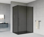 Душевой уголок Arno VSR-1A9012CGB, 1200*900, черный, стекло тонированное
