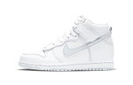 Middle-aged children's Nike Dunk SP "Pure Platinum" high-top sneakers white